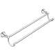 Creative Specialties Wynford YB5222CH 24in Double Towel Bar in Chrome