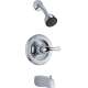 Classic T13420 Bath and Shower Trim with Monitor and Touch Clean Technologies in Polished Chrome