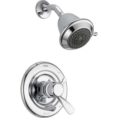 Dual Function Pressure Balanced Shower Trim with Integrated Shower Trim Less Rough-in