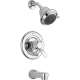 Dual Function Pressure Balanced Bath and Shower Trim Head Less Rough-in in Polished Chrome