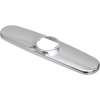 Escutcheon - 3 Hole in Polished Chrome