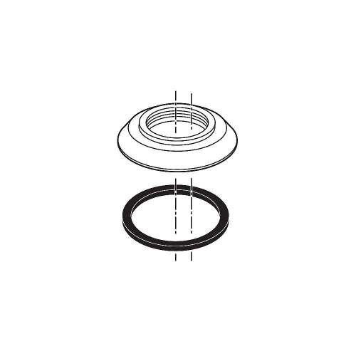 Handle Escutcheon in Brilliance Stainless