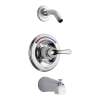 Classic T13491-LHD Single Function Bath and Shower Trim in Polished Chrome