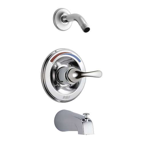Classic T13491-LHD Single Function Bath and Shower Trim in Polished Chrome