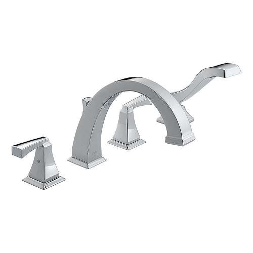 T4751-M Dryden Roman Tub Filler with Hand Shower