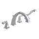 Dryden T4751 Roman Tub Filler with Hand Shower in Polished Chrome