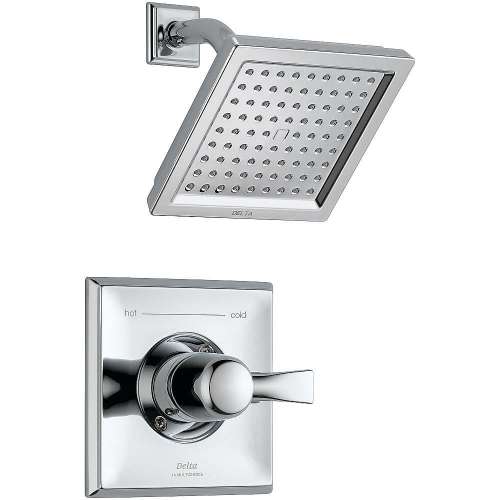 Dryden T14251 Shower Trim Single Function Pressure Balanced Less Rough-in in Polished Chrome