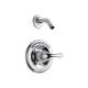 Wall Mounted Shower Faucet in Polished Chrome