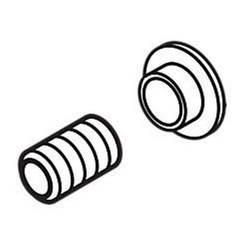 RP54012 Dryden Set Screw and Button in Polished Chrome