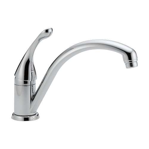 Collins 141-DST Single Handle Kitchen Faucet in Polished Chrome