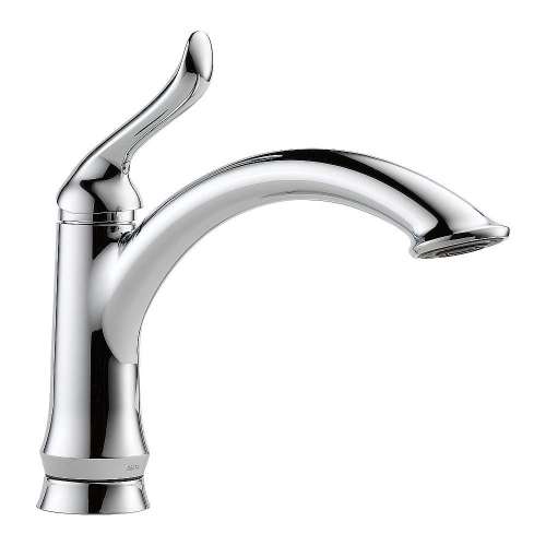 Linden 1353-DST Single Handle Kitchen Faucet in Polished Chrome