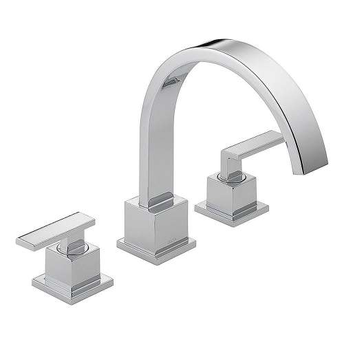 Vero T2753 Roman Tub Filler in Polished Chrome