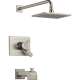 Vero T17453-SS Dual Function Pressure Balanced Bath and Shower Trim with Internal Volumn Control Less Rough-in in Brilliance Stainless