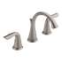 Lahara 3538-SSMPU-DST Two Handle Widespread Lavatory - Metal Pop-Up in Brilliance Stainless