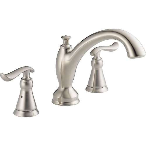 Linden T2794-SS Roman Tub FIller in Brilliance Stainless