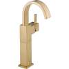 Vero 753LF-CZ Single Handle Vessel Lavatory Faucet in Champagne Bronze