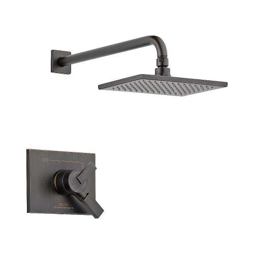 Vero T17253-RB Dual Function Pressure Balanced Shower Trim with Integrated Shower Trim Less Rough-in in Venetian Bronze