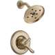 Linden T17294-CZ Dual Function Pressure Balanced Shower Trim with H2Okinetic and Integrated Volumn Control Less Rough-in in Champagne Bronze