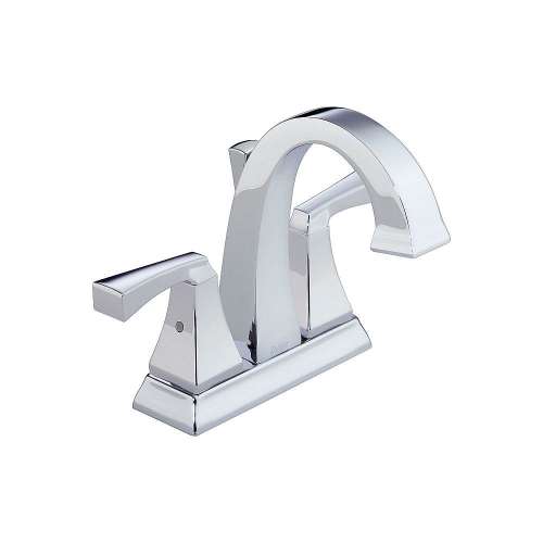 Dryden 2551-MPU-DST Two Handle Centerset Lavatory Faucet - Metal Pop-Up in Polished Chrome