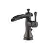 Single Handle Lavatory Faucet with Channel Spout - Metal Pop-Up in Venetian Bronze