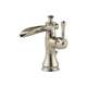 Single Handle Lavatory Faucet with Channel Spout - Metal Pop-Up in Brilliance Polished Nickel