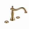 T2797-CZLHP Cassidy Roman Tub Filler Less Handles in Champagne Bronze