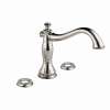 Roman Tub Filler Less Handles in Polished Nickel