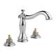 3597LF-MPU-LHP Cassidy Wall Mounted Bathroom Faucet in Polished Chrome