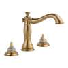 Wall Mounted Bathroom Faucet in Champagne Bronze