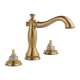 Wall Mounted Bathroom Faucet in Champagne Bronze