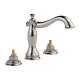 Wall Mounted Bathroom Faucet in Polished Nickel