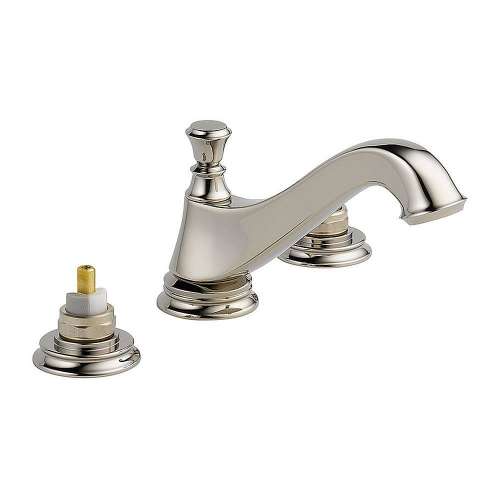 Cassidy 3595LF-PNMPU-LHP Wall Mounted Bathroom Faucet in Polished Nickel