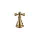 Two Cross Bath Roman Tub Handle Kit in Champagne Bronze