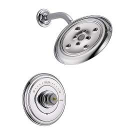 Shower Trim Single Function Pressure Balanced Less Handle and Rough-in