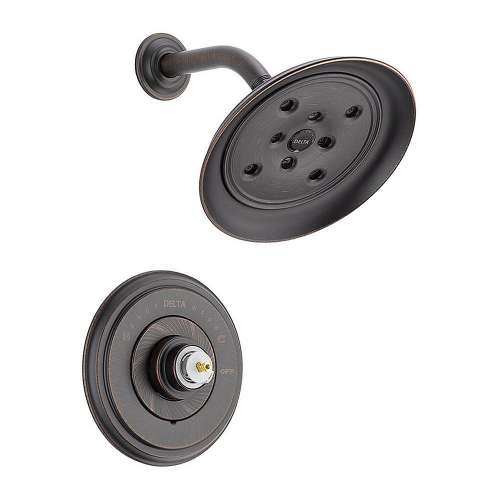 T14297-RBLHP Cassidy Shower Trim Single Function Pressure Balanced Less Handle and Rough-in in Venetian Bronze