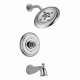 T14497-LHP Cassidy Single Function Pressure Balanced Bath and Shower Trim Less Handle and Rough-In Valve in Polished Chrome