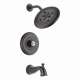 T14497-RBLHP Cassidy Single Function Pressure Balanced Bath and Shower Trim Less Handle and Rough-In Valve in Venetian Bronze