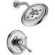 T17297 Cassidy Dual Function Pressure Balanced Shower Trim with H2Okinetic and Integrated Volumn Control Less Rough-in in Polished Chrome