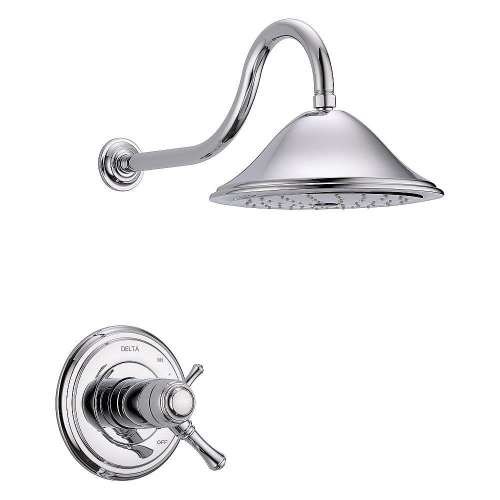 T17T297 Cassidy Dual Function Pressure Balanced Shower Trim with Integrated Shower Trim Less Rough-in in Polished Chrome