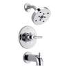 T14459 Trinsic Bath and Shower Trim with H2Okinetic and Monitor Technologies in Polished Chrome
