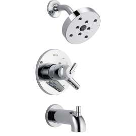 T17459-M Trinsic Dual Function Pressure Balanced Bath and Shower Trim with Internal Volumn Control Less Rough-in