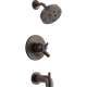 T17459-RB Trinsic Dual Function Pressure Balanced Bath and Shower Trim with Internal Volumn Control Less Rough-in in Venetian Bronze