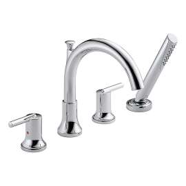 T4759-M Trinsic Roman Tub Filler with Hand Shower