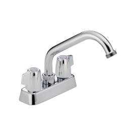 Classic 2131LF Two Handle Laundry Faucet in Polished Chrome