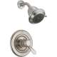 Classic T17230-SS Dual Function Pressure Balanced Shower Trim with Integrated Shower Trim Less Rough-in in Brilliance Stainless
