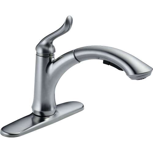 Single Handle Water Efficient Pull-Out Kitchen Faucet