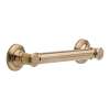 Traditional Decorative ADA Grab Bar - 12in in Champagne Bronze