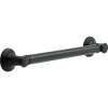 Traditional Decorative ADA Grab Bar - 18in in Venetian Bronze