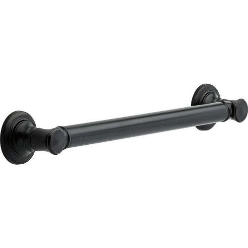 Traditional Decorative ADA Grab Bar - 18in in Venetian Bronze