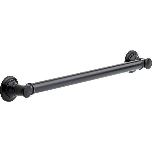 Traditional Decorative ADA Grab Bar - 24in in Venetian Bronze